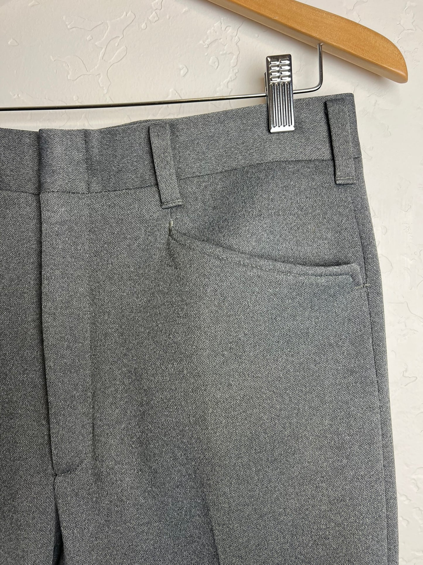 Haggar Charcoal Slacks - 36