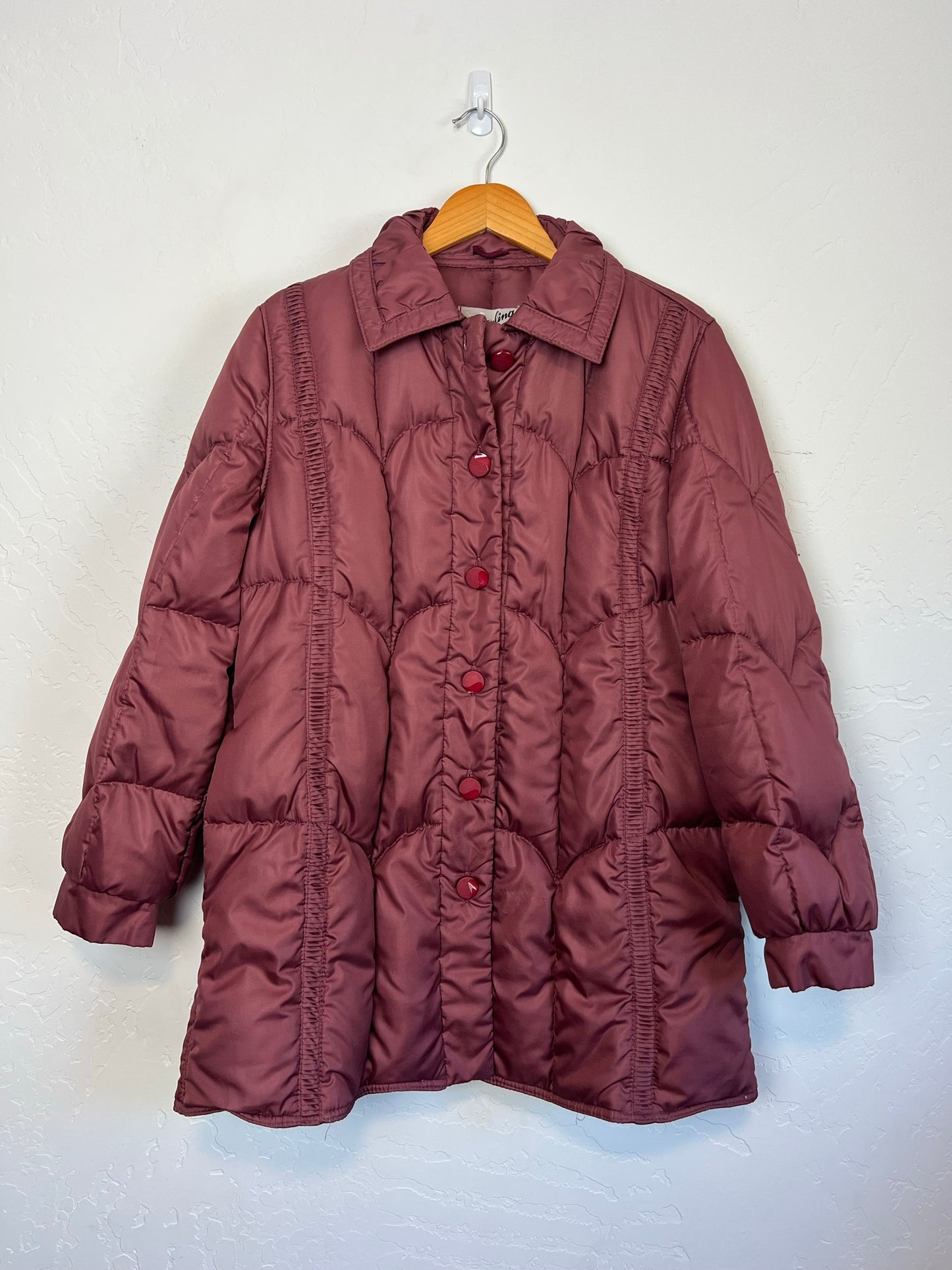 Sterling Stall Quilted Puffer Coat - L