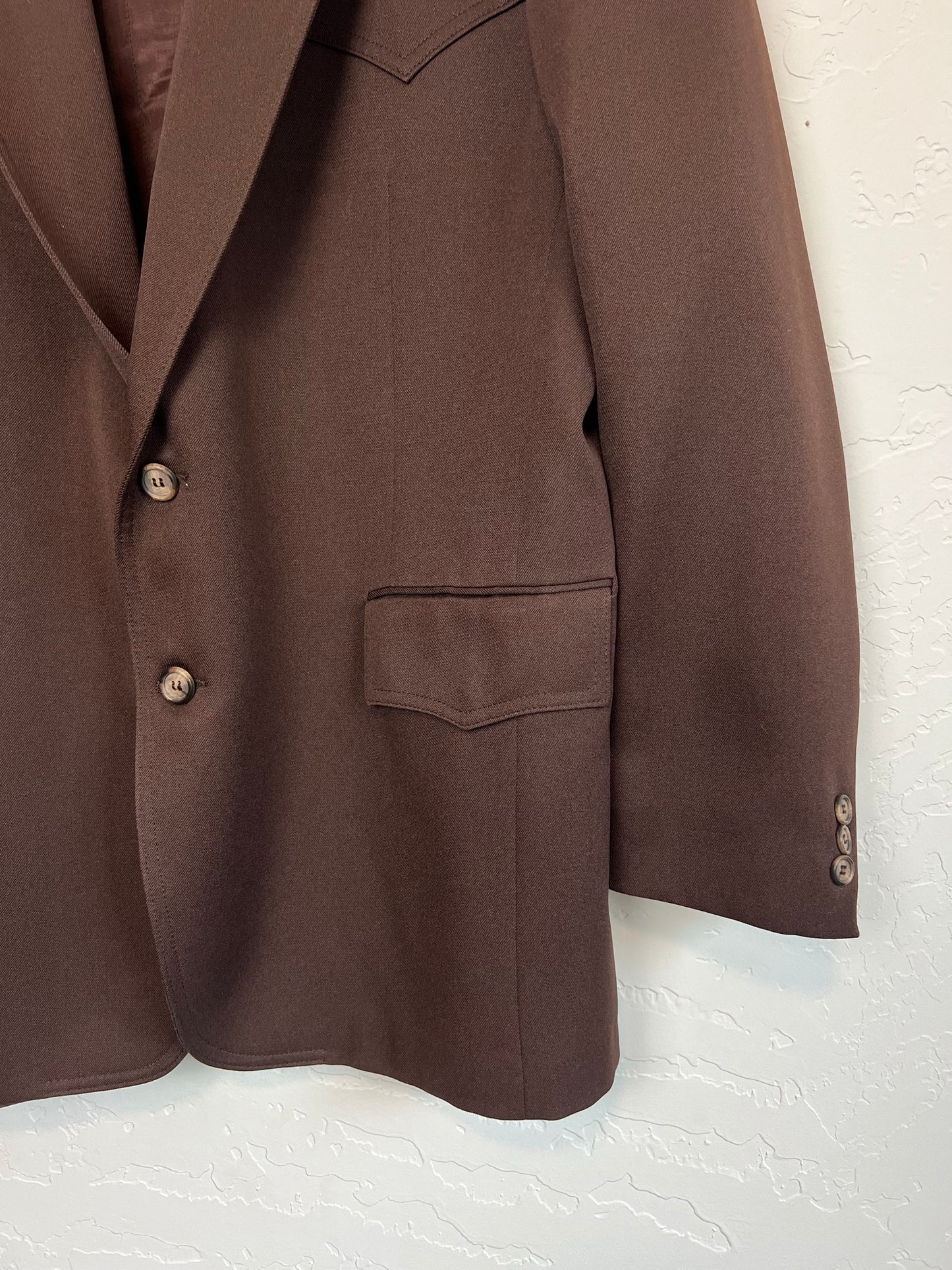 Levi's Western Wear Brown Blazer - Size 44R