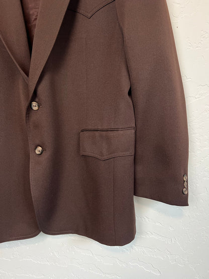 Levi's Western Wear Brown Blazer - Size 44R