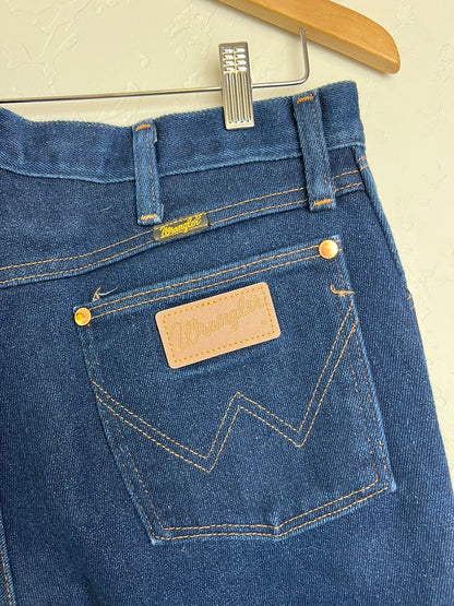 Wrangler Dark Wash Boot Cut Jeans - 34x30
