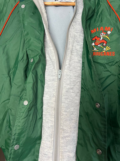 Swingster Miami Hurricanes Jacket - Size M