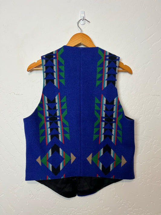 Pendleton High Grade Western Wear Aztec Print Vest - Size 38
