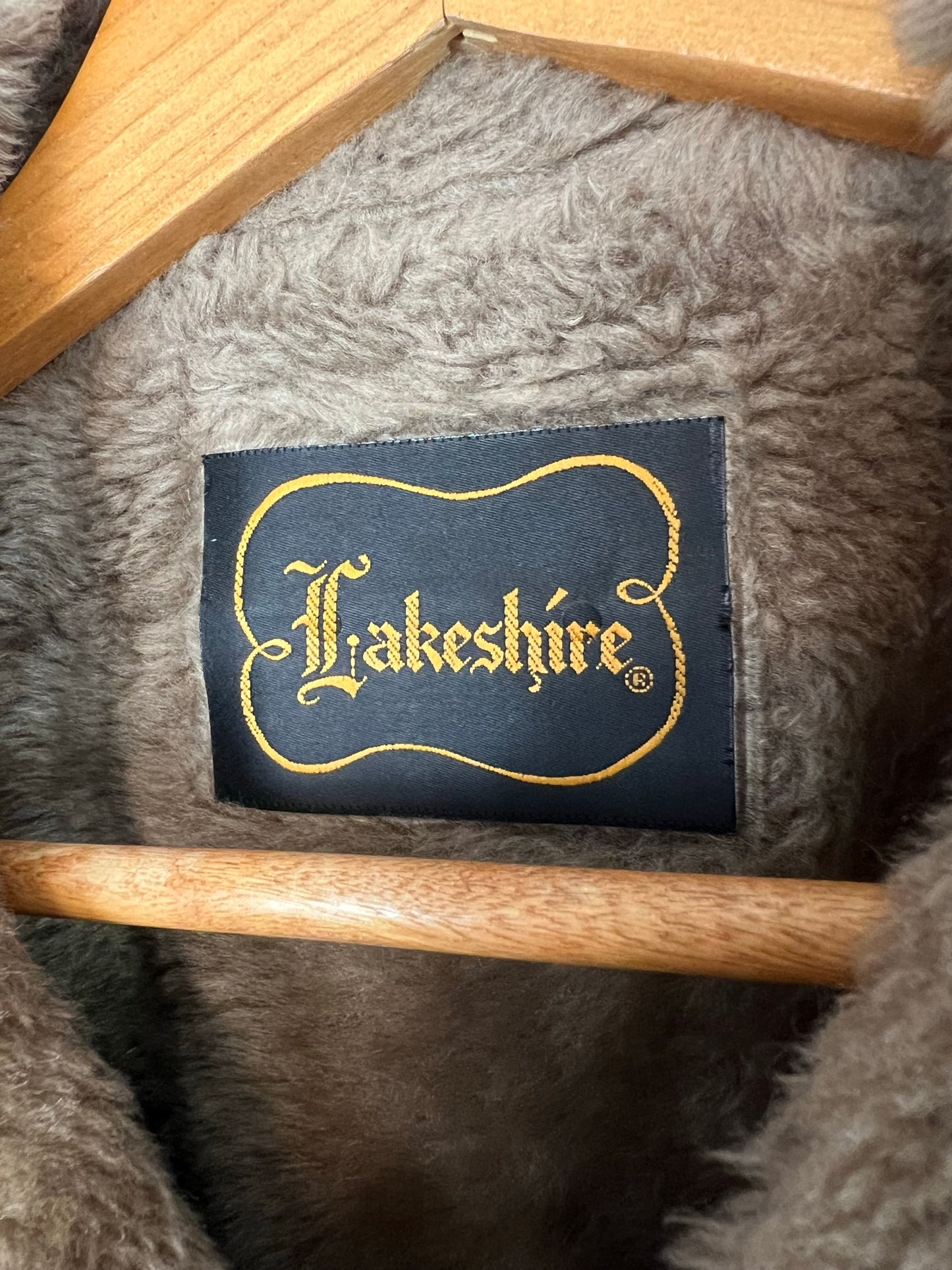 Lakeshire Faux Fur Lined Corduroy Rancher Coat - L