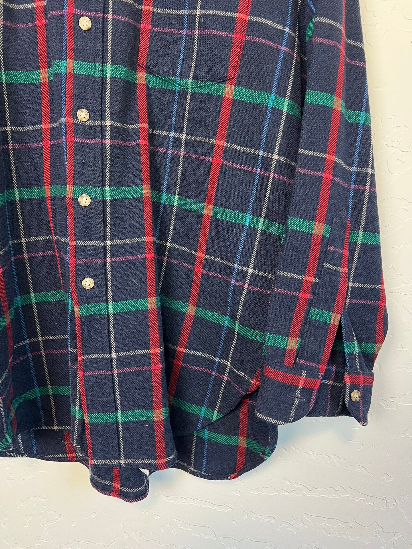 Lobo by Pendleton Wool Plaid Shirt - L