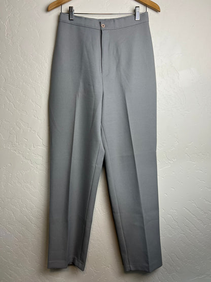 Motion Dove Grey High-Waist Trousers - 12