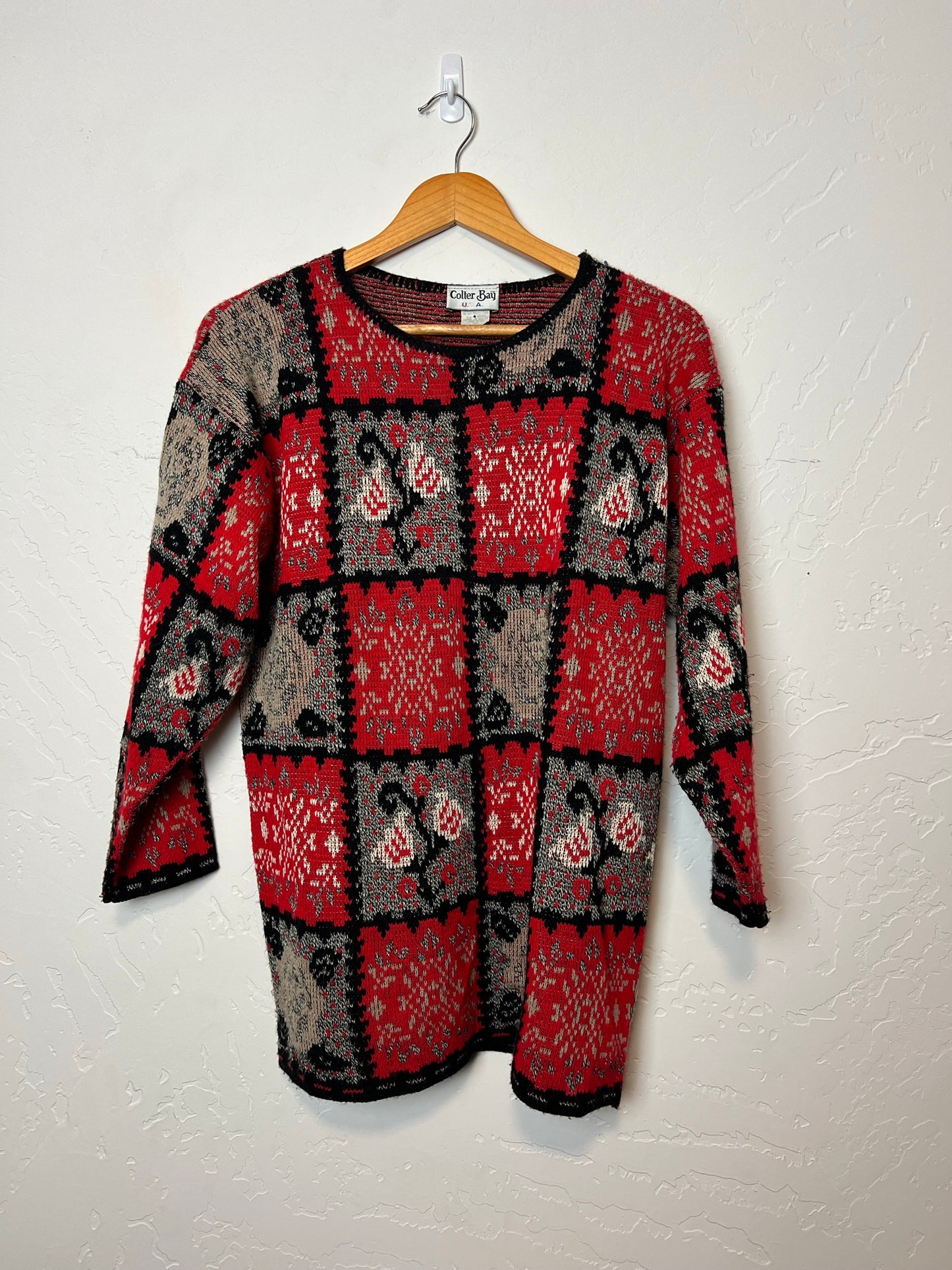 Colter Bay Nordic Fair Isle Sweater - Size S