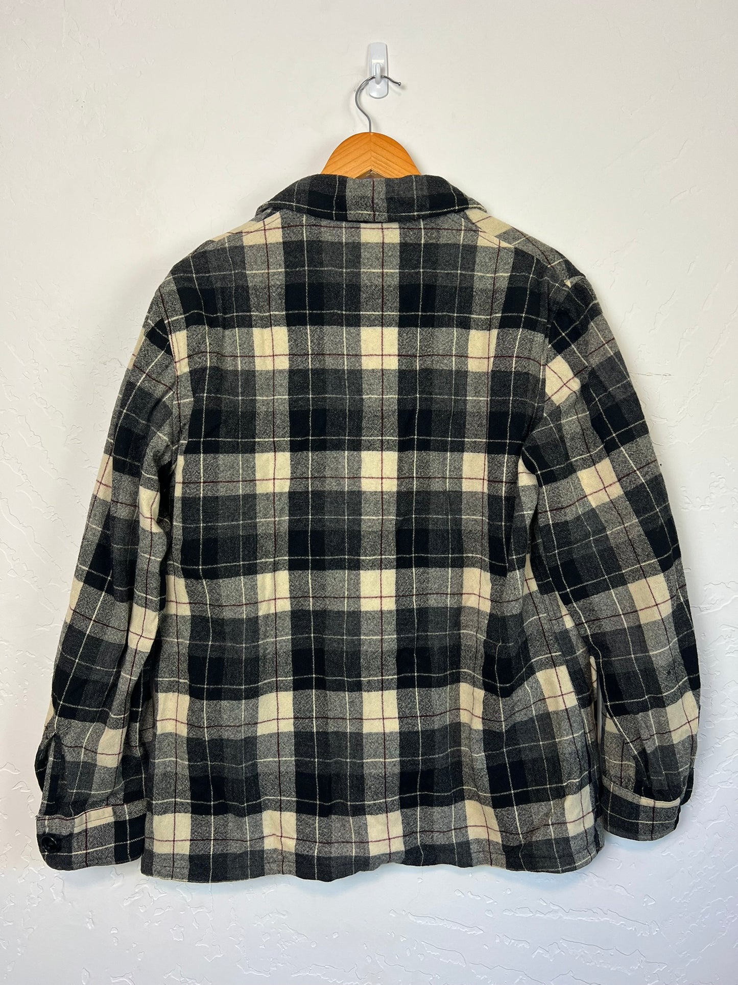Pendleton Wool Plaid Board Shirt - L