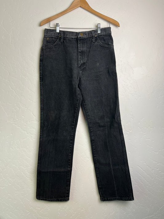 Rustler Legendary Gold Faded Black Jeans USA - 32x32