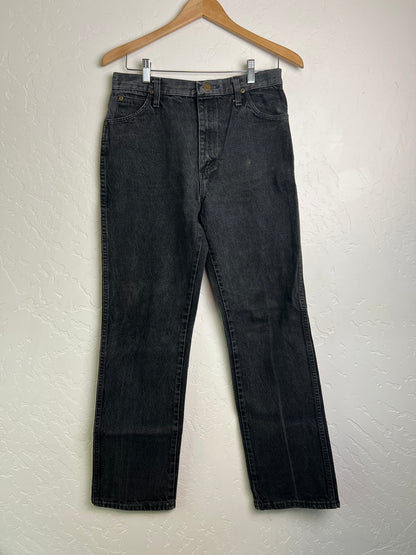 Rustler Legendary Gold Faded Black Jeans USA - 32x32