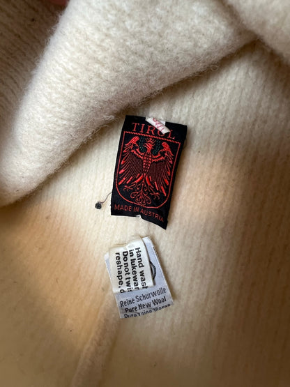 L.L. Bean Austrian Tirol Boiled Wool Cardigan - M