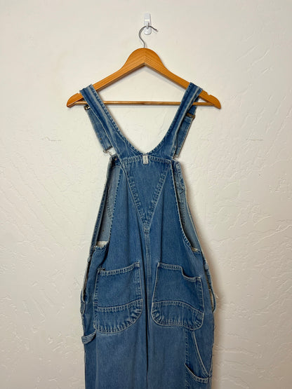 Key Imperial Denim Bib Overalls - Size 34