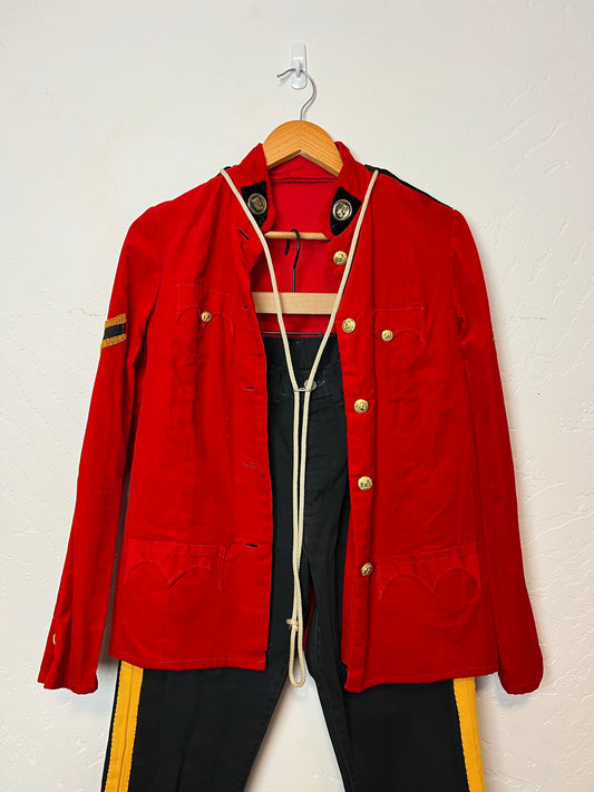 Vintage Marching Band Uniform Set - S