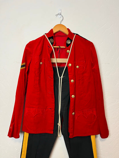 Vintage Marching Band Uniform Set - S