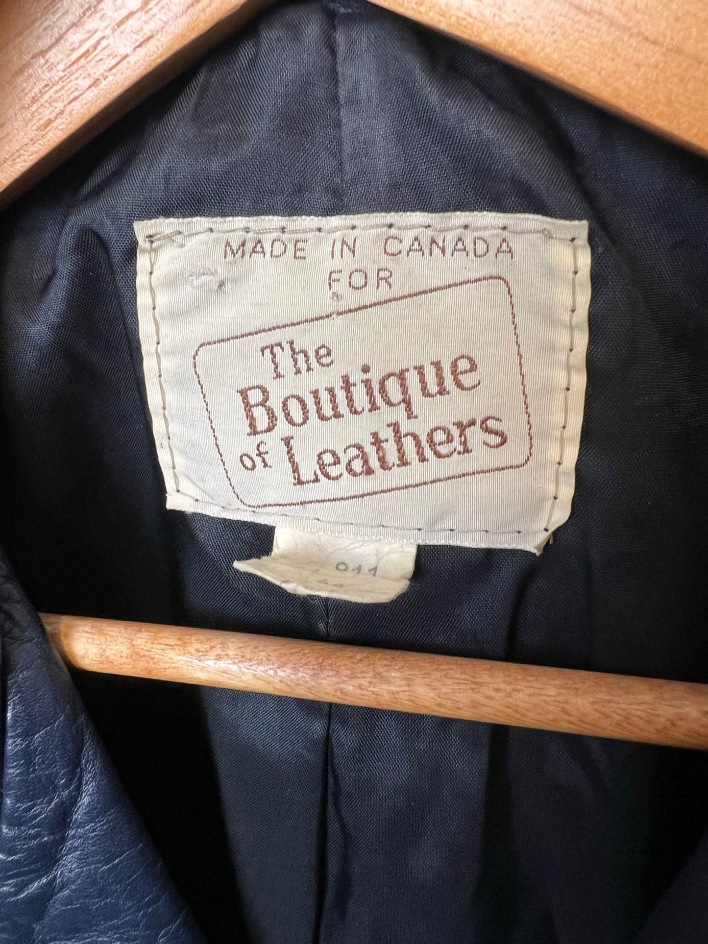 The Boutique of Leathers Sunburst Panel Jacket - S