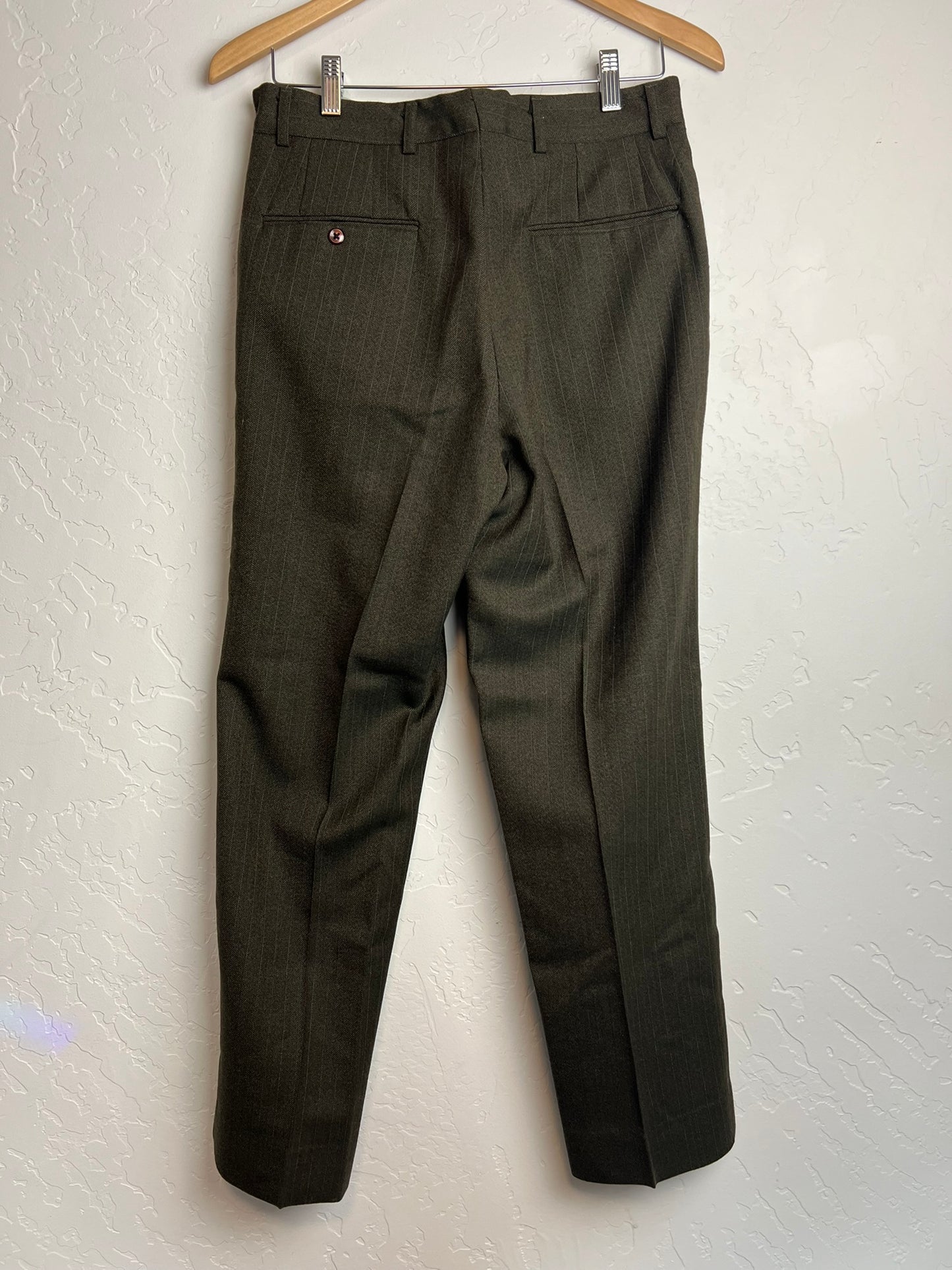 Alexandre Wool Pinstripe Trousers England - 32