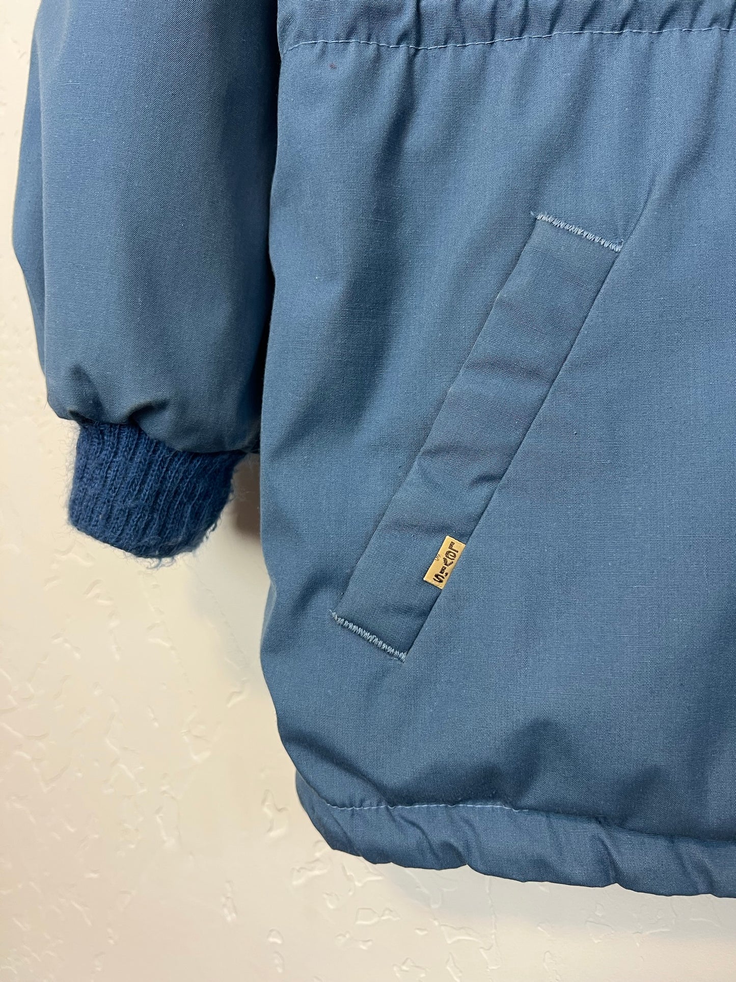 Levi Strauss & Co. Steel Blue Insulated Bomber Jacket - Size L