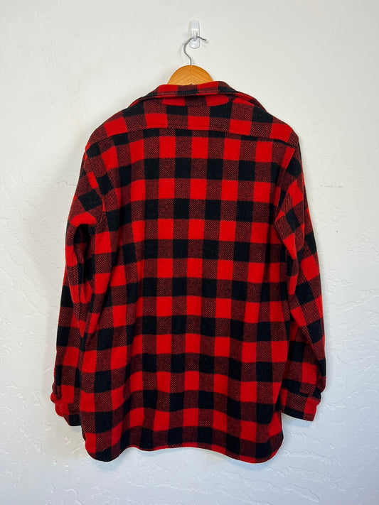 Brent Montgomery Ward Buffalo Plaid Flannel - M