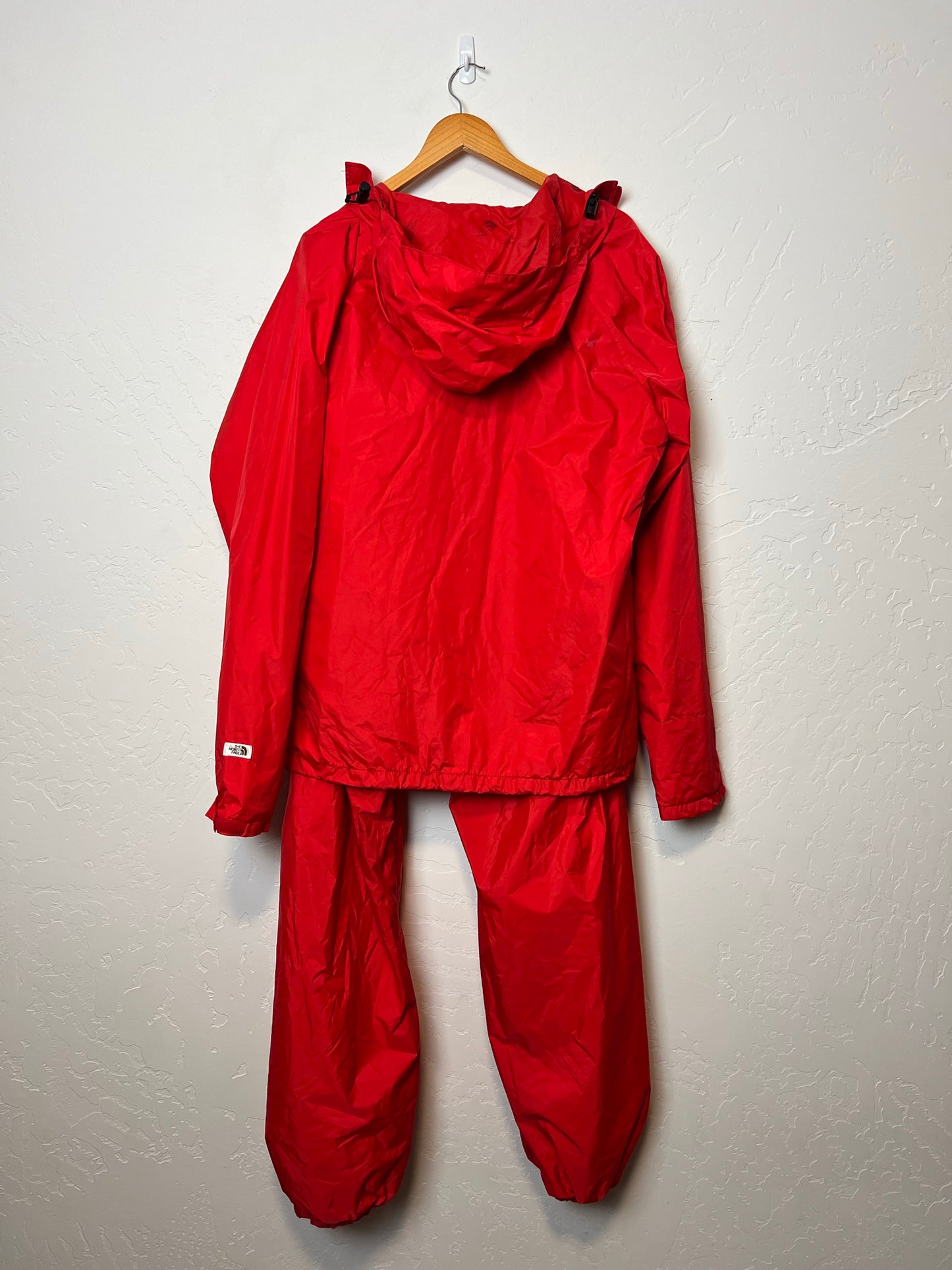 The North Face Gore-Tex Red Rain Suit - Size XL