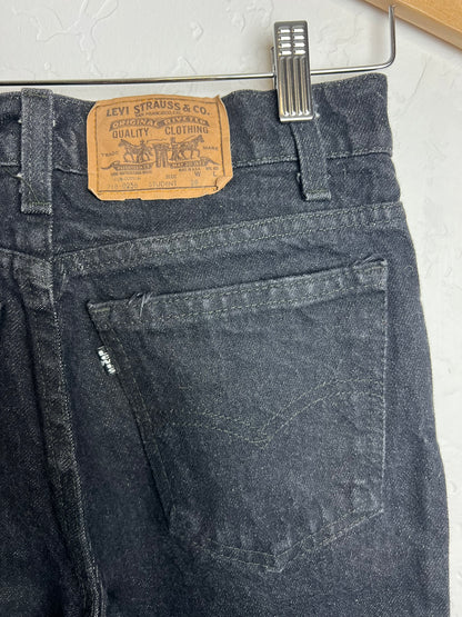 Levi's 501 Student Fit Faded Black Jeans USA - W28