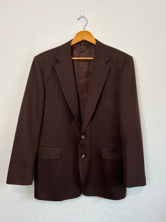 Levi's Western Wear Brown Blazer - Size 44R