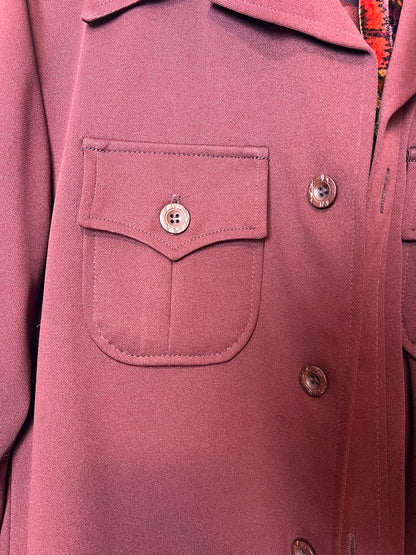 Haggar Burgundy Western Suit - Size 40