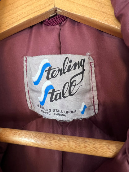 Sterling Stall Quilted Puffer Coat - L