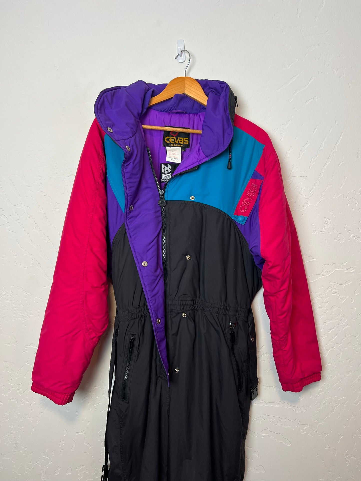 Cevas by Helly-Hansen Neon Colorblock Ski Suit
