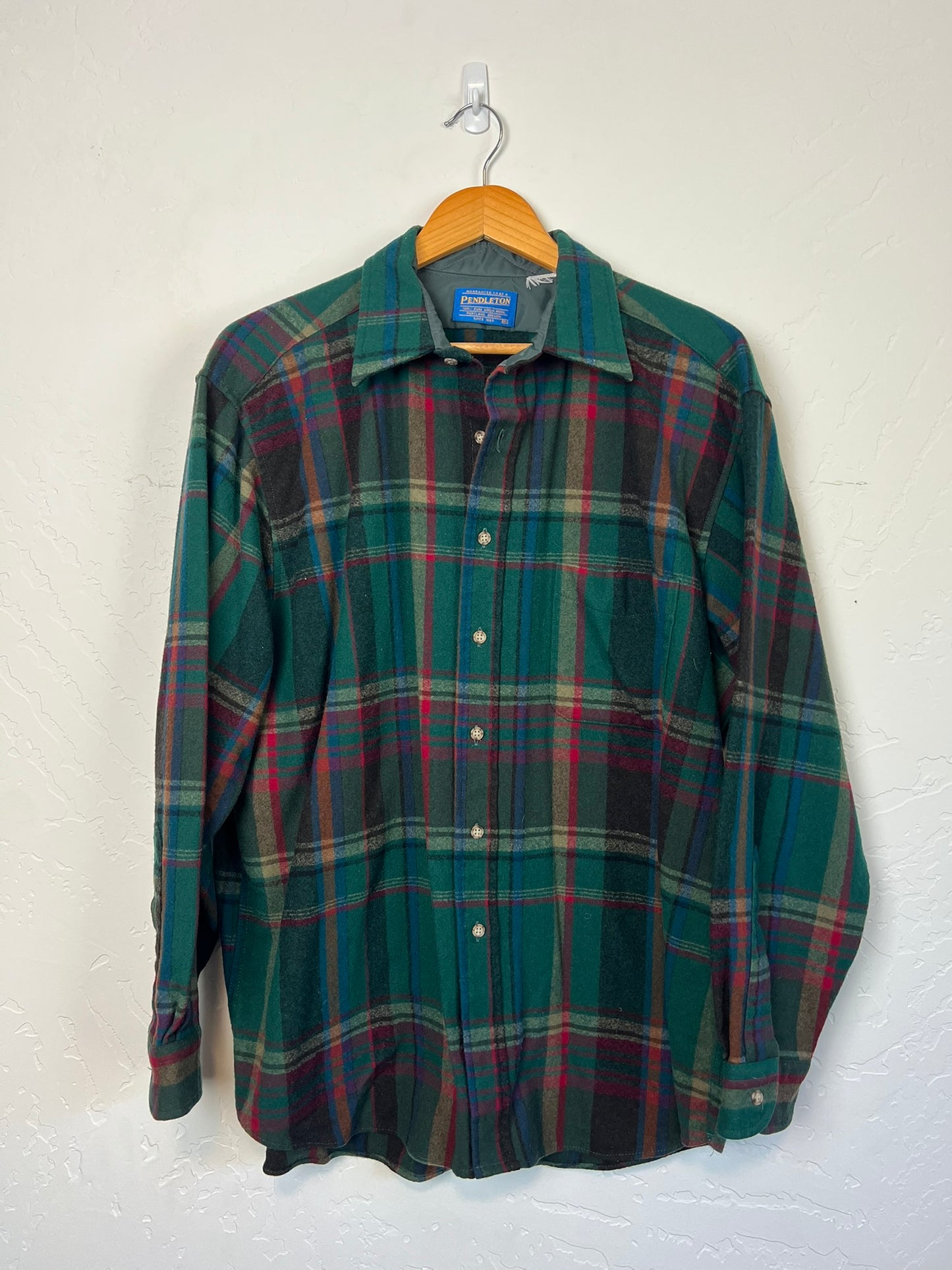 Pendleton Virgin Wool Flannel Shirt - XL