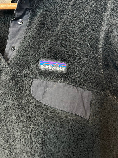 Patagonia Black Retro-X Deep Pile Fleece Pullover - Women's XS