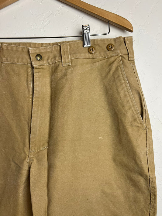 Filson Tin Cloth Field Trousers Made in USA - 34