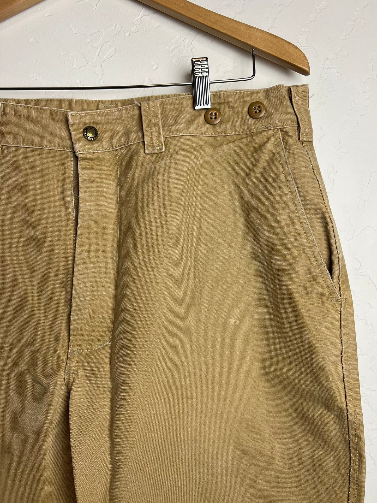 Filson Tin Cloth Field Trousers Made in USA - 34