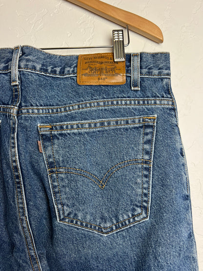 Levi's 540 Orange Tab Relaxed Jeans - W36