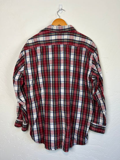 Woolrich Plaid Flannel Shirt - L