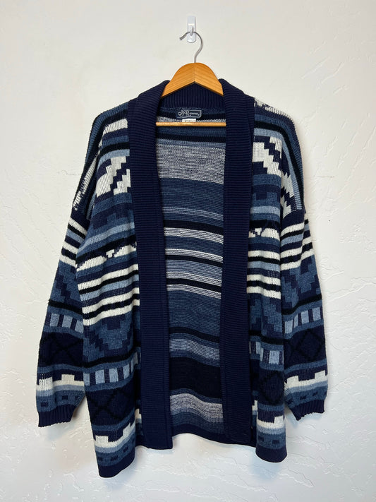 J.B. Browne Southwestern Open Cardigan - M/L