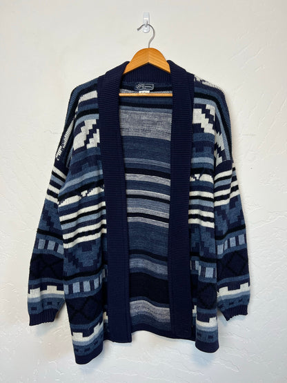 J.B. Browne Southwestern Open Cardigan - M/L