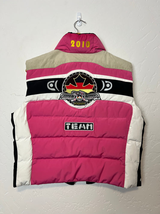 Bogner 'TEAM' Pink Racing Ski Jacket - Size XL