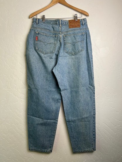 Gitano High-Rise Mom Jeans - Stonewash