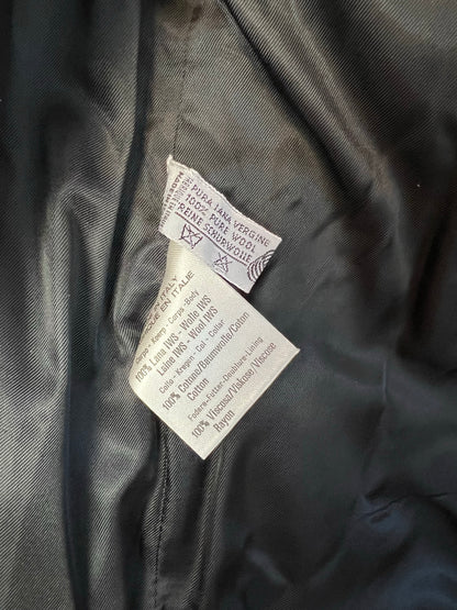 Italian Pure Wool Blazer with Corduroy Collar - XL