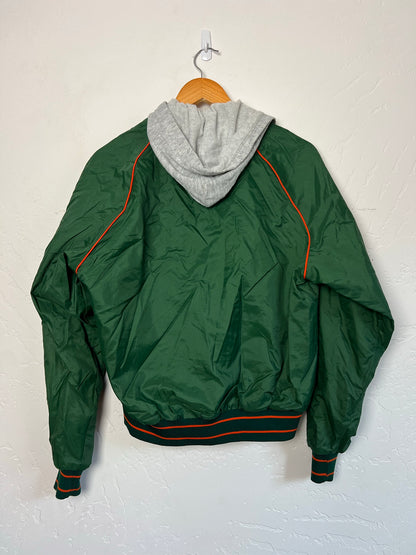 Swingster Miami Hurricanes Jacket - Size M