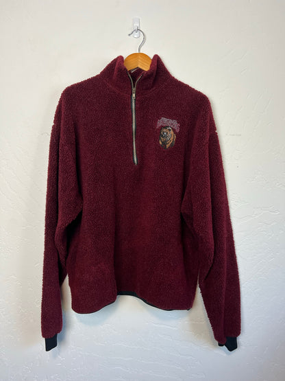 Bearwear Montana Grizzlies Sherpa Half-Zip - XL