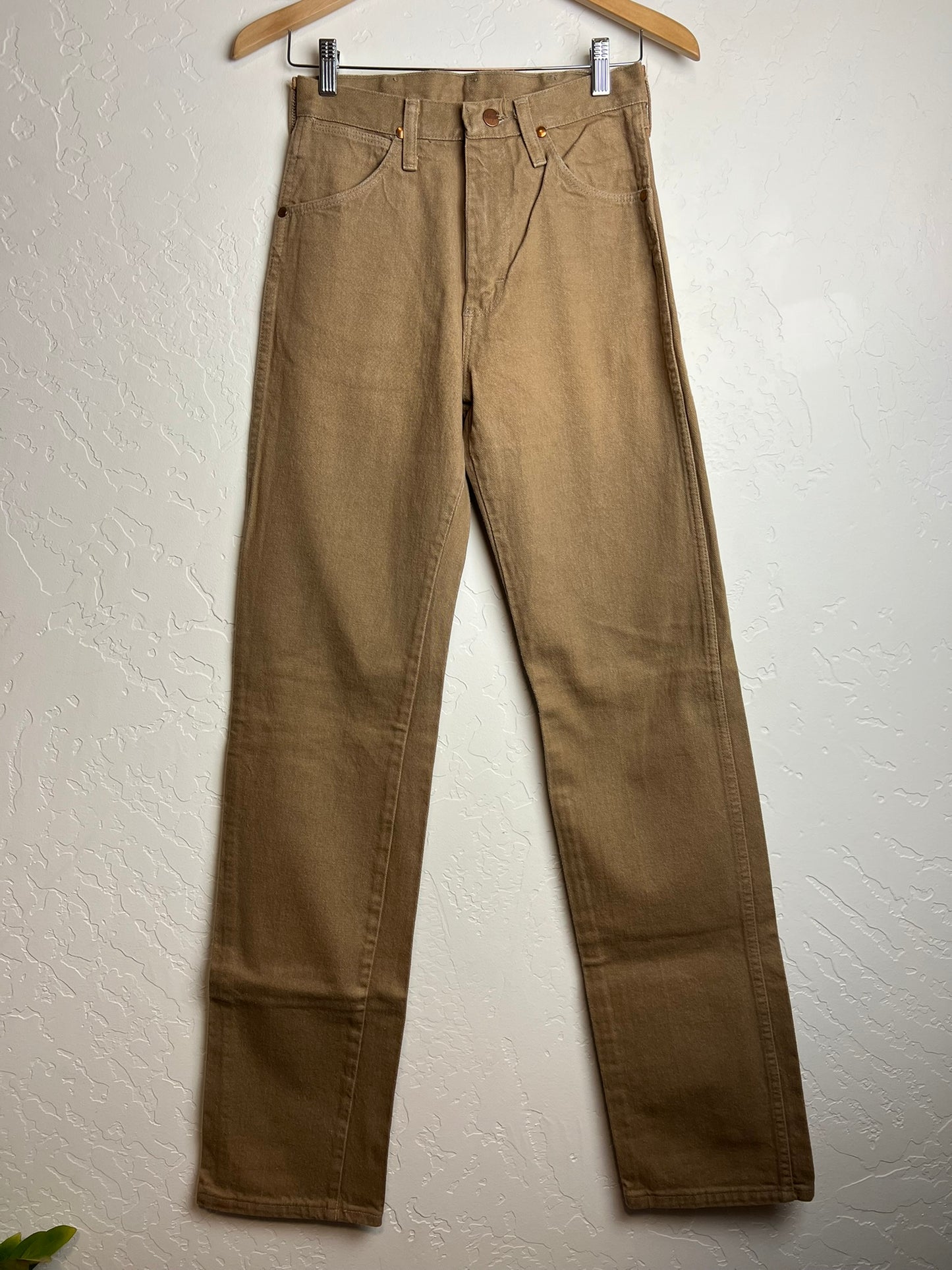 Wrangler Cowboy Cut Khaki Jeans USA Made - 28x36