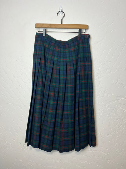 Pendleton Argyle Tartan Pleated Skirt - 12P