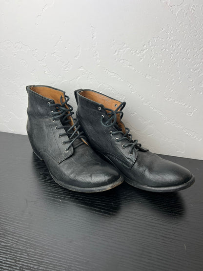 Frye Lace-Up Leather Boots - 8.5 B