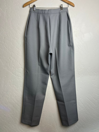 Motion Dove Grey High-Waist Trousers - 12