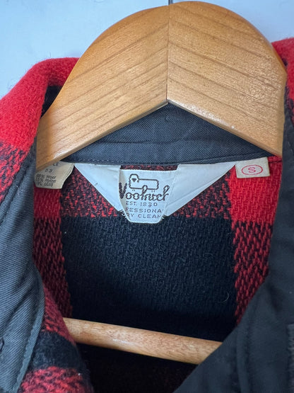Woolrich Buffalo Plaid CPO Shirt-Jacket Red & Black - S