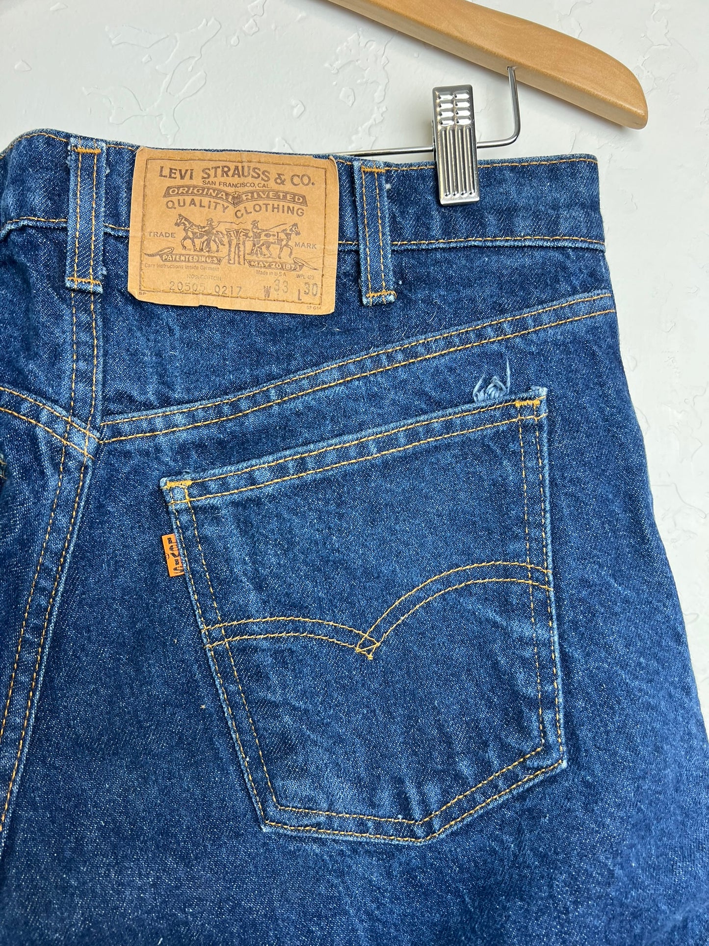Levi's Orange Tab 20505 Straight Leg - 32x30