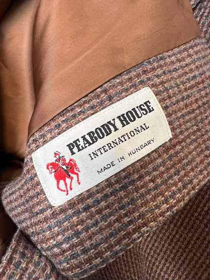 Peabody House Houndstooth Tweed Blazer - 13/14