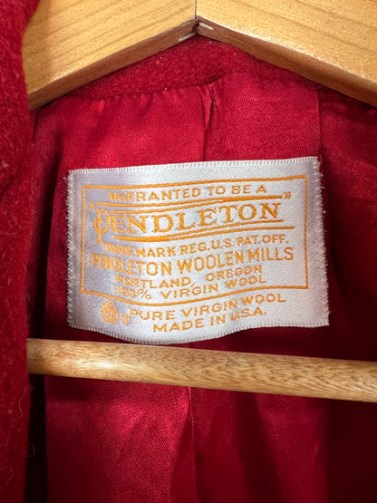 Pendleton Double-Breasted Wool Peacoat - M