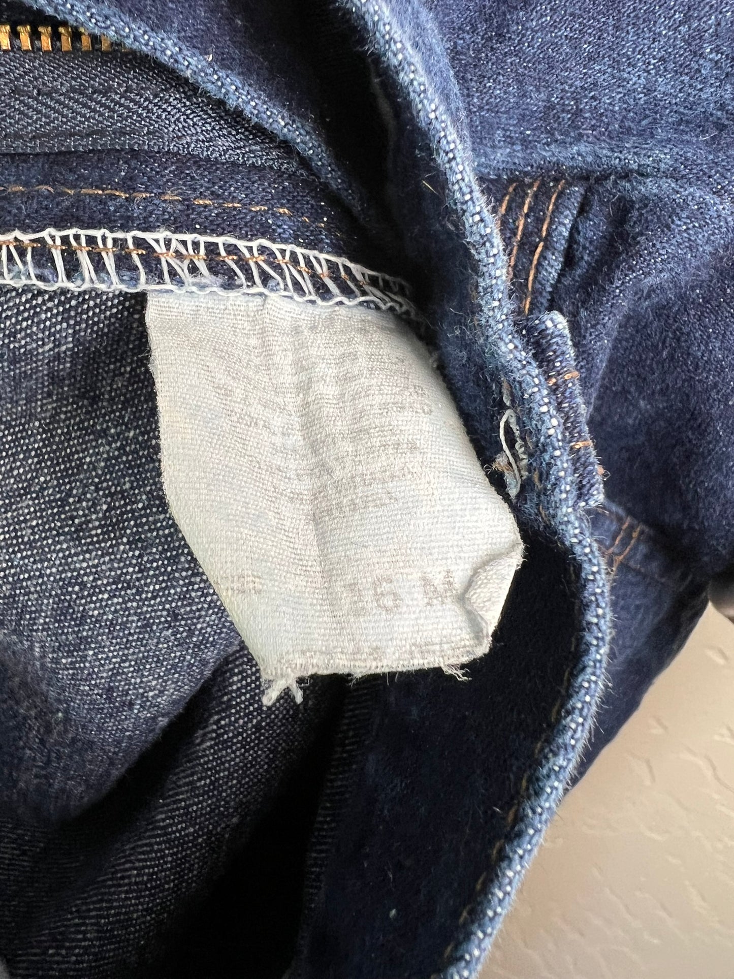 Buckle-Back Western Jeans - Maker Unknown